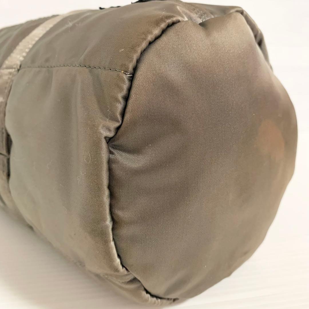 希少 ポーター タンカー ダッフル ミニボストンバッグLサイズ グレー