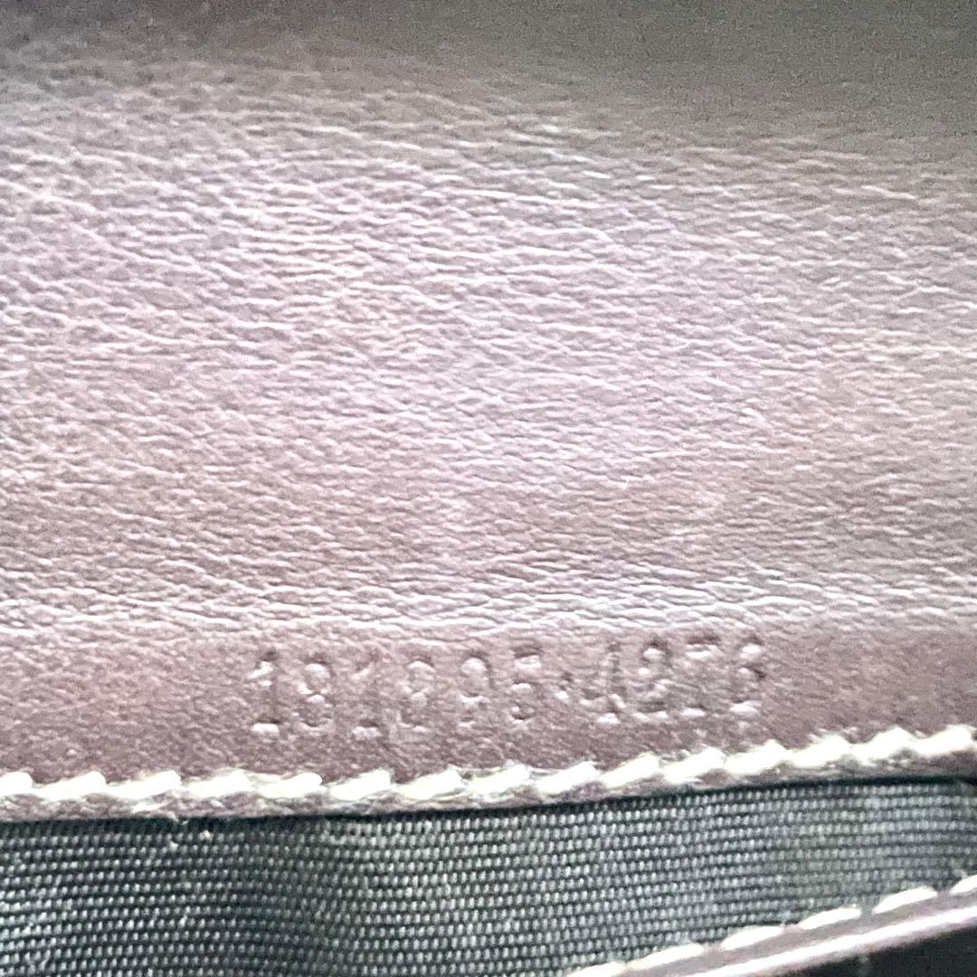 GUCCI グッチ　長財布　GGキャンバス　ロゴプレート　Wホック　0117-④