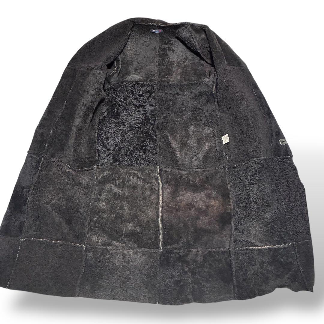 ジャケット・アウター rare 45rpm mouton coat long darkgreen