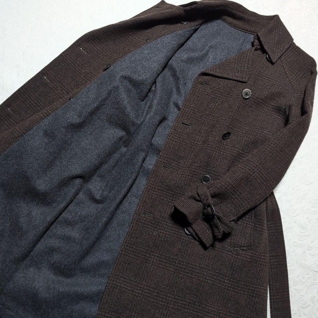 Margaret Howel ブラウン ウール混紡 トレンチコート