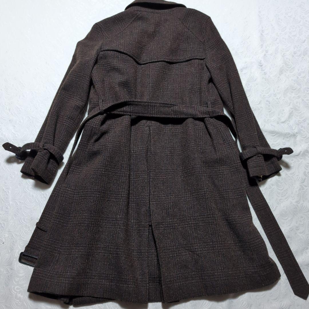 Margaret Howel ブラウン ウール混紡 トレンチコート