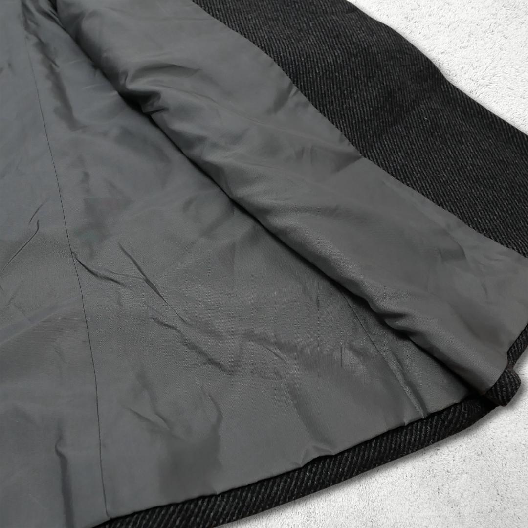 90s【ストラスブルゴ】DRAPERS チェスターコート XL相当 伊生地ウール