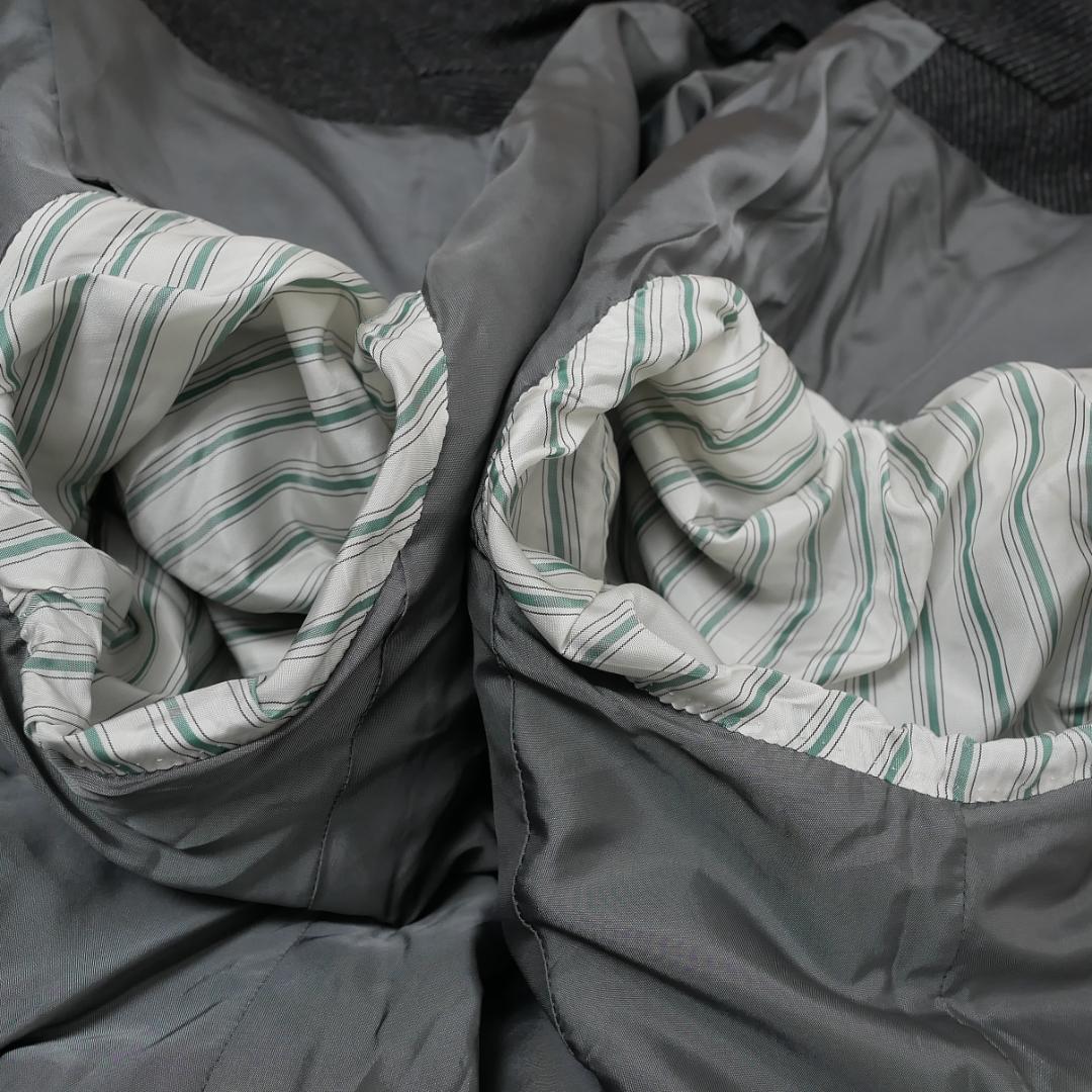 90s【ストラスブルゴ】DRAPERS チェスターコート XL相当 伊生地ウール