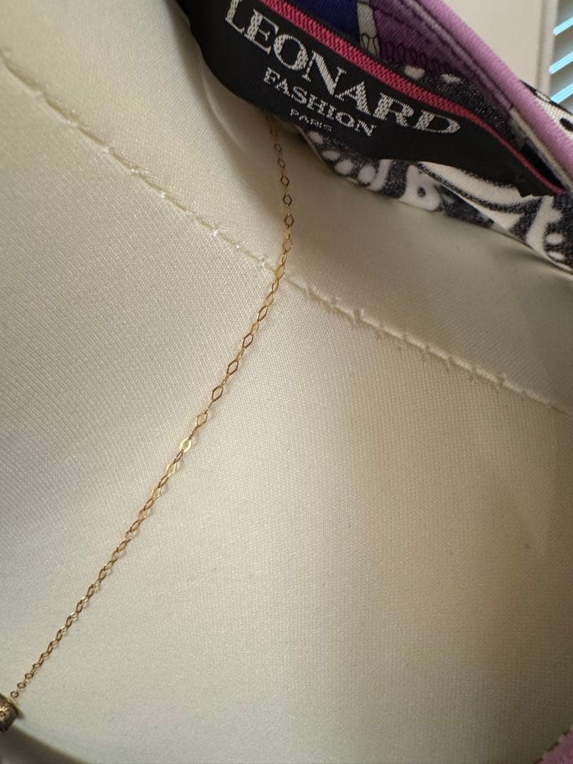 美品　LEONARD レオナール ロングワンピース LL