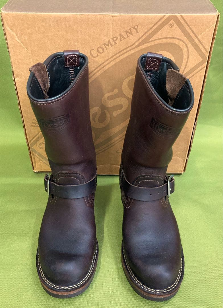 WESCO★エンジニアブーツ★Custom Boss 7E　ブラウン　USED
