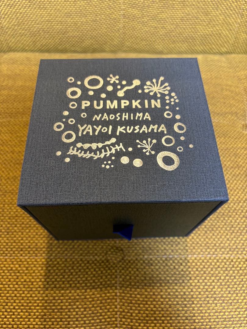 草間彌生南瓜オブジェ　黄_Yayoi Kusama YELLOW PUMPKIN