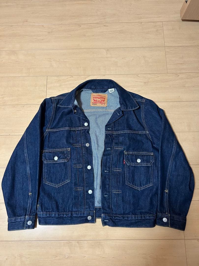 リーバイス　デニムジャケット　濃紺