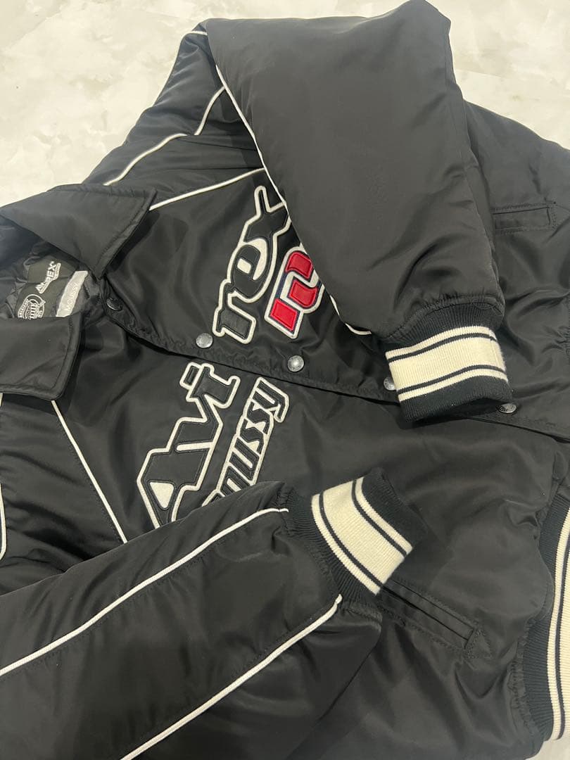 Avirex moussy ブラック スタジャン