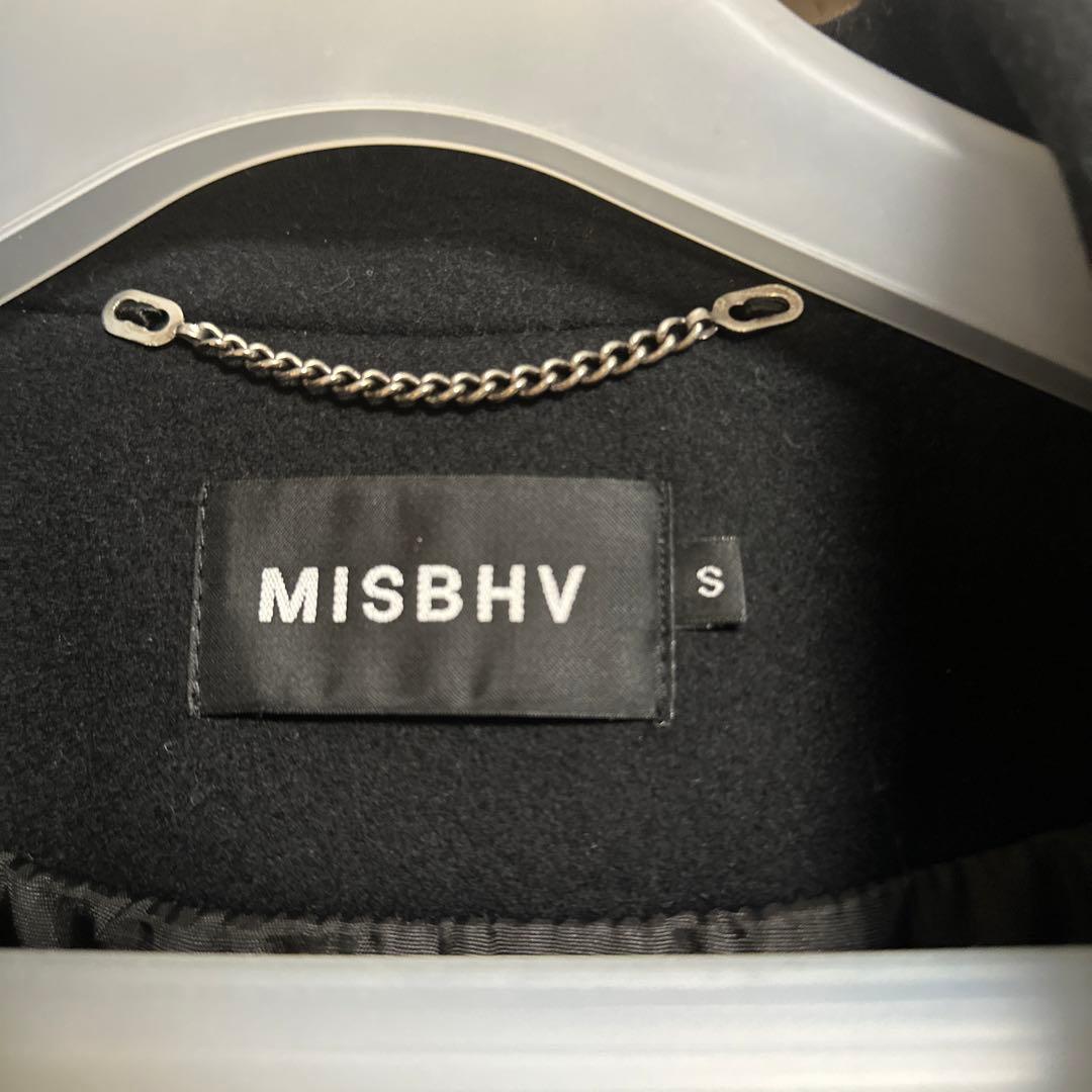 ウ*ユ様 misbhv ロングコート チェスターコート