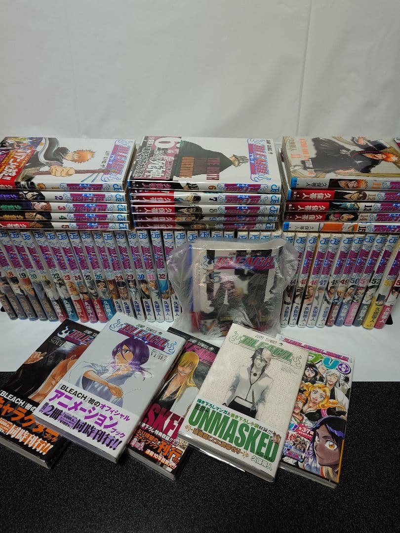 BLEACH 1巻～54巻まで+関連本5冊 初版含11・15巻プレミアムカバー付