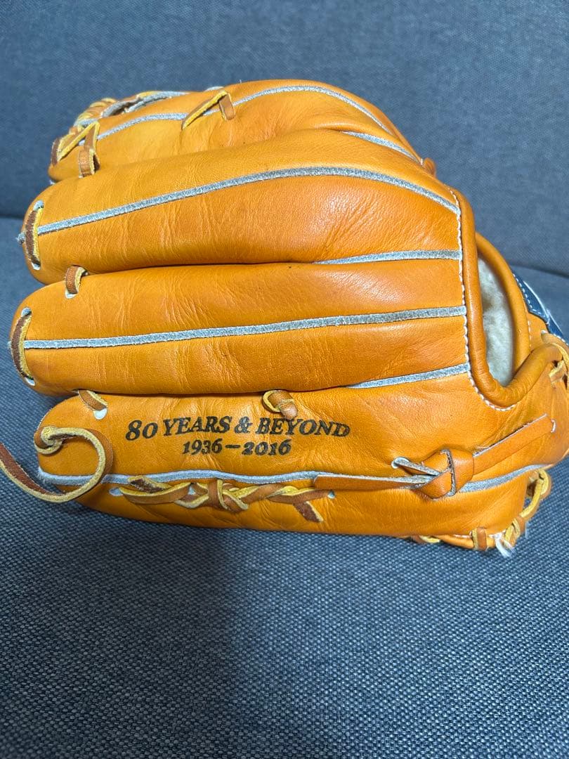 久保田スラッガー 80周年記念 軟式グローブ オレンジ 未使用 レア