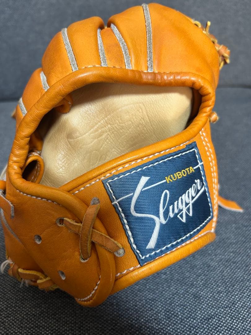 久保田スラッガー 80周年記念 軟式グローブ オレンジ 未使用 レア