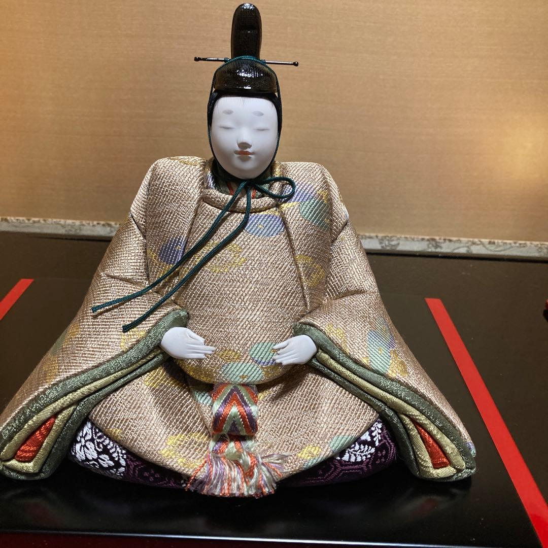 江戸木目込人形　雛人形　幸一光作