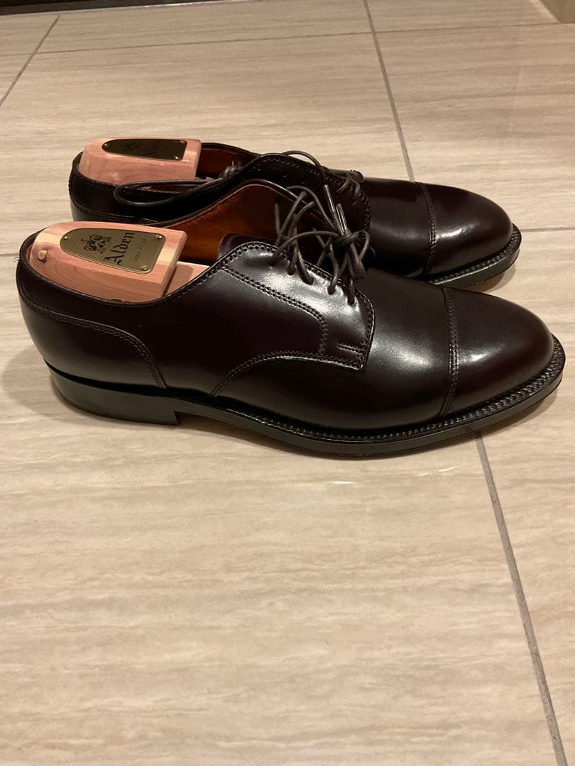 ロ*ー様 ★買いです★Alden ストレートチップ　コードバン 8E