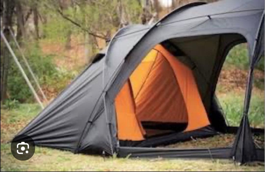 ダル男　ラルダール　ざぁーす　グリーン　2ルームテント キャンプ　みどり