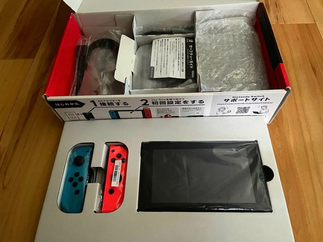 1時間以内に発送Nintendo switch 本体　256GB SDカード付き