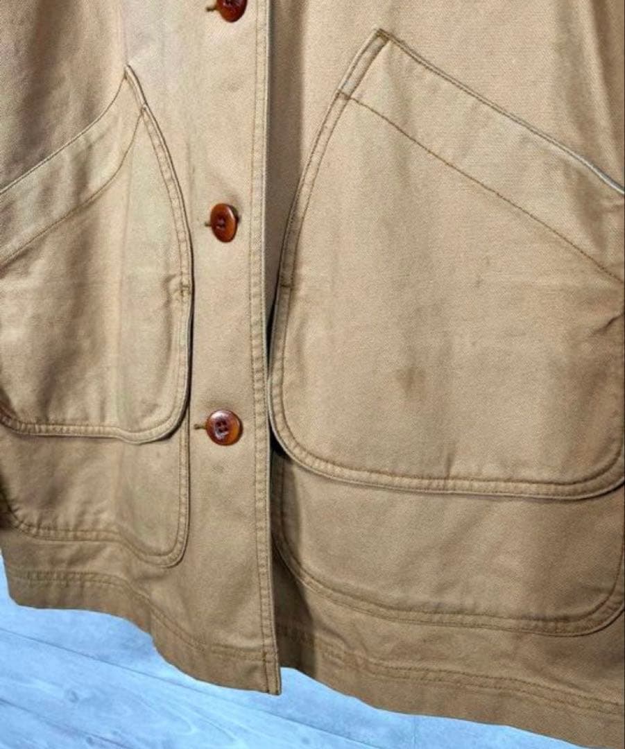 エルエルビーン L.L.BEAN ハンティングジャケット ベージュ 茶 90s
