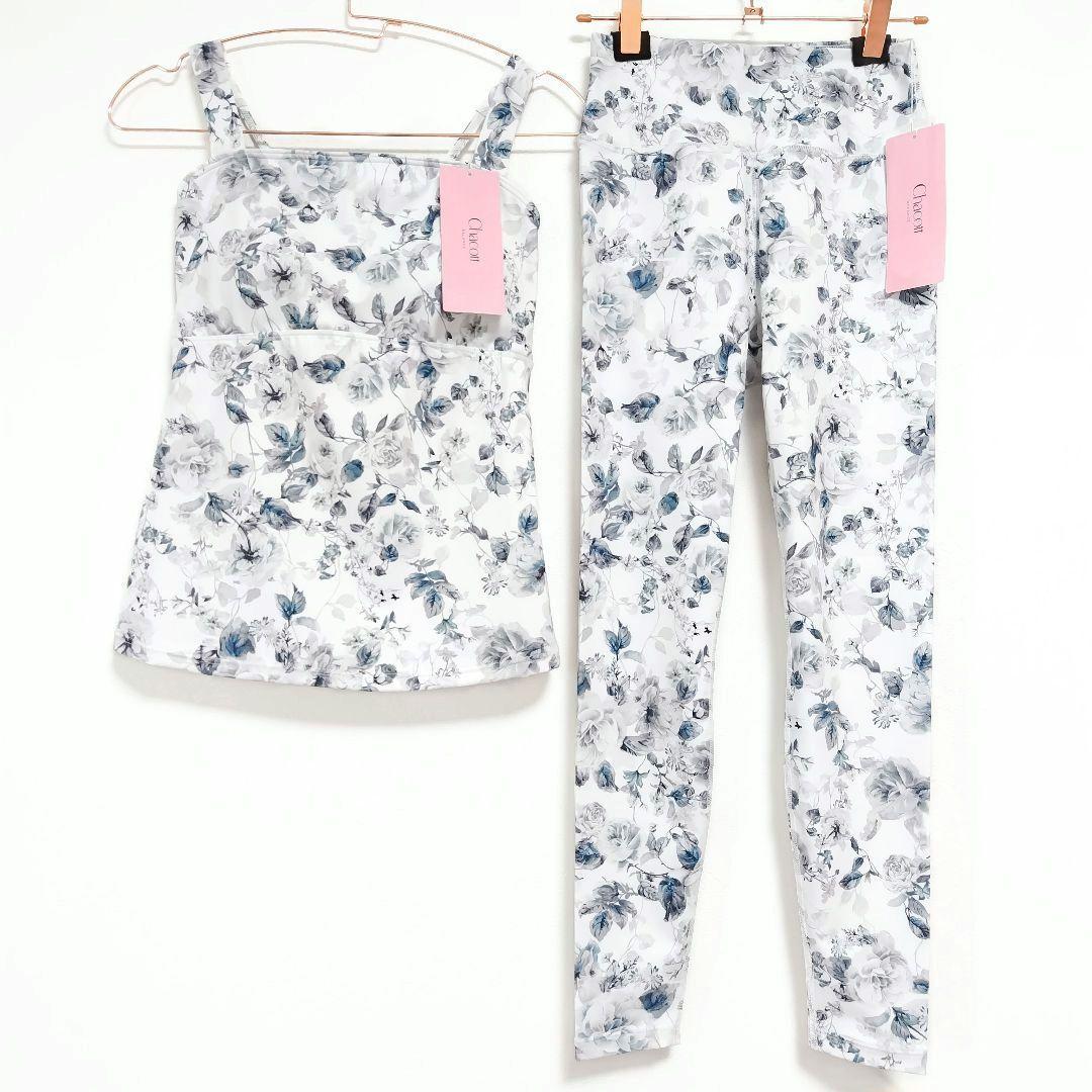 チャコット ローズ カップ付きトップス レギンス ＊ ヨガウェア ダンス バレエ