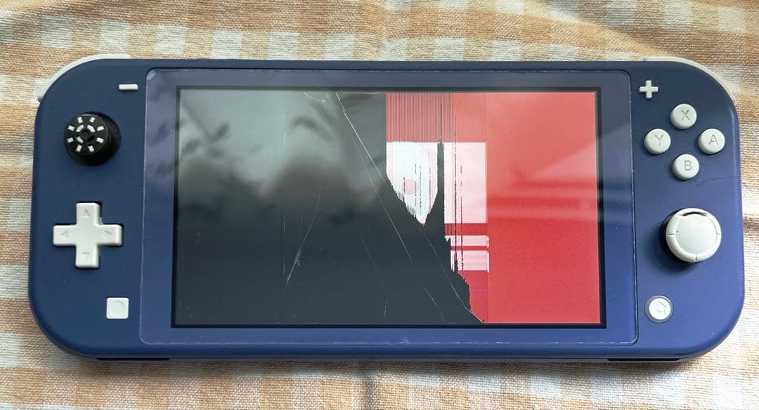 Nintendo switch lite 本体 グレー ジャンク