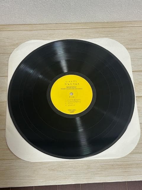 ハナレグミ　だれそかれそ 　アナログ・LP サイン入り　永積タカシ