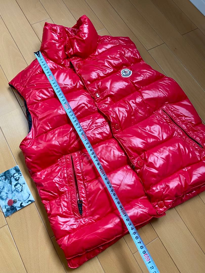 MONCLER TIB GILET ダウンベスト　光沢あり