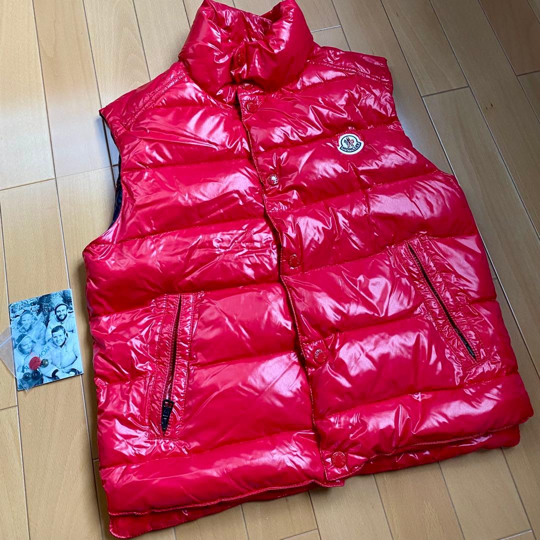 MONCLER TIB GILET ダウンベスト　光沢あり
