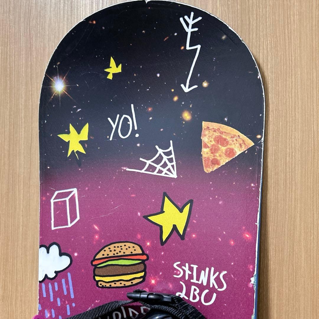 RIDE ZUMA キッズ 130cm スノーボード 2点セット 可愛い　子供