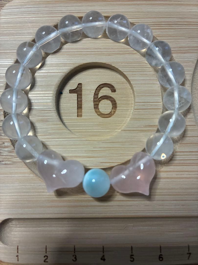 エレスチャルアメジストブレスレット