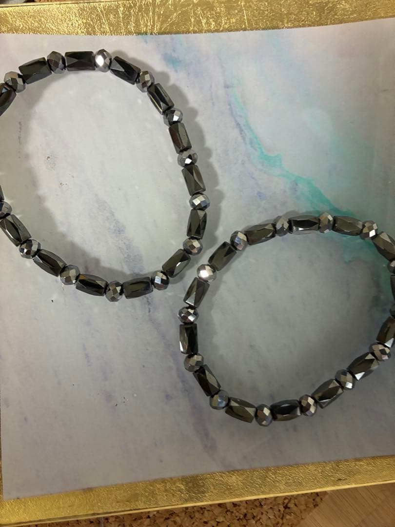 エレスチャルアメジストブレスレット