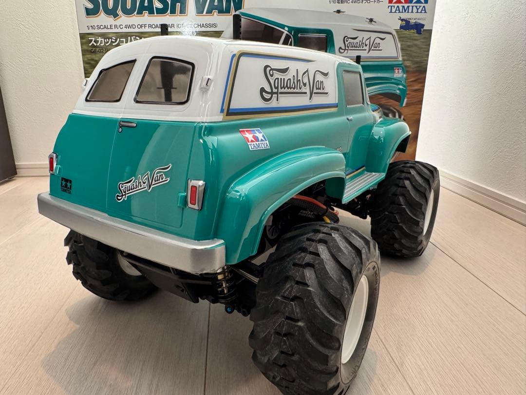 TAMIYA SQUASH VAN 1/10 RCカー　完成品