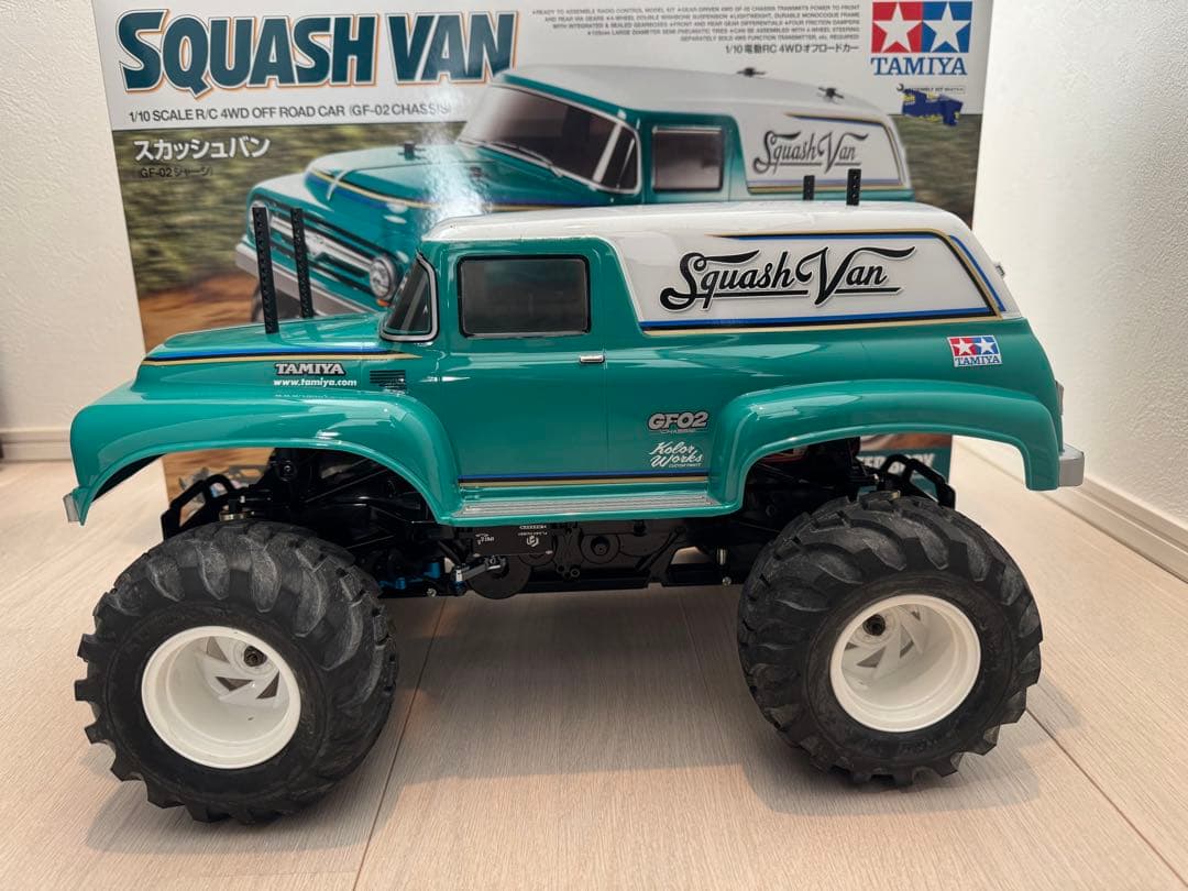 TAMIYA SQUASH VAN 1/10 RCカー　完成品