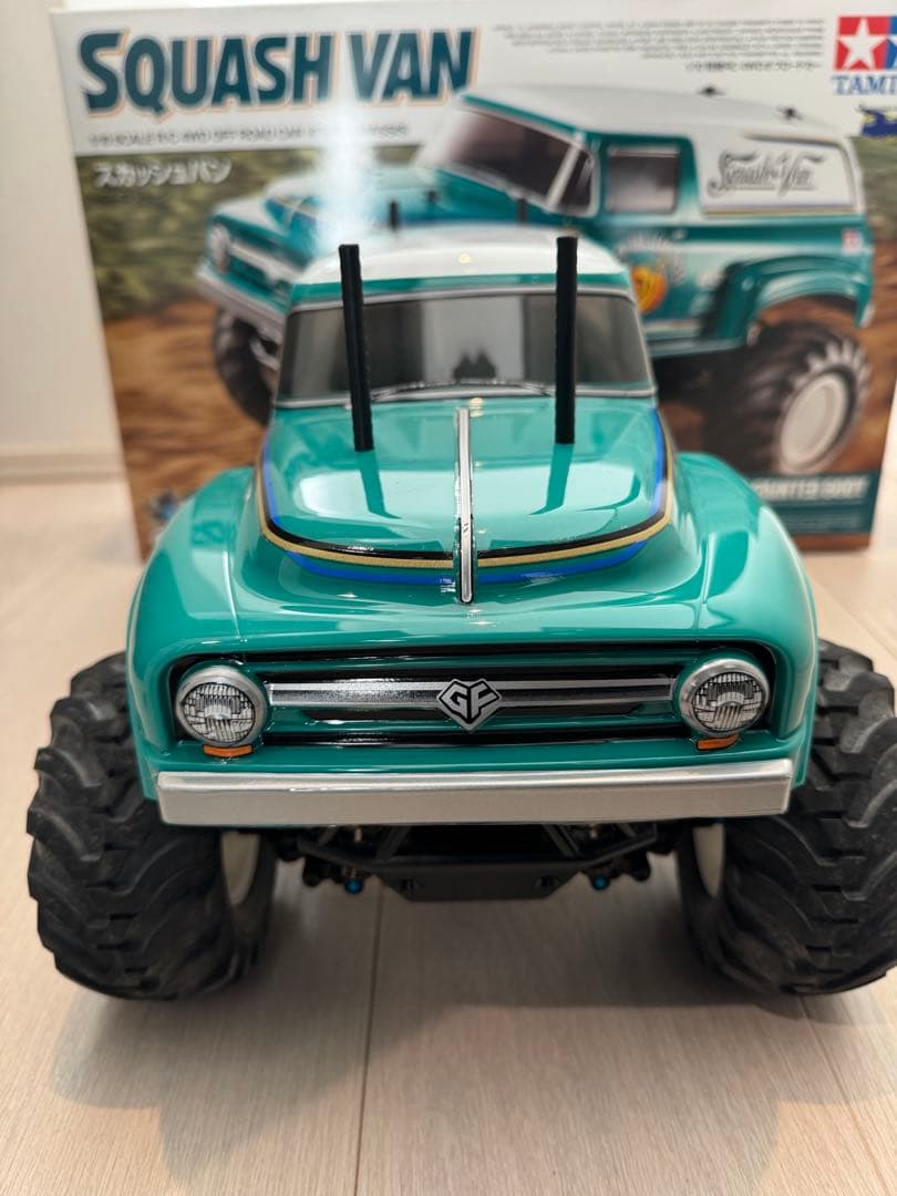 TAMIYA SQUASH VAN 1/10 RCカー　完成品