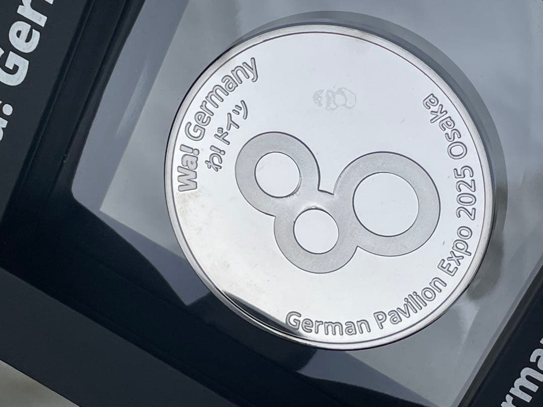 非売品 ドイツパビリオン 記念メダル 紙袋付Expo 万博 サーキュラーちゃん