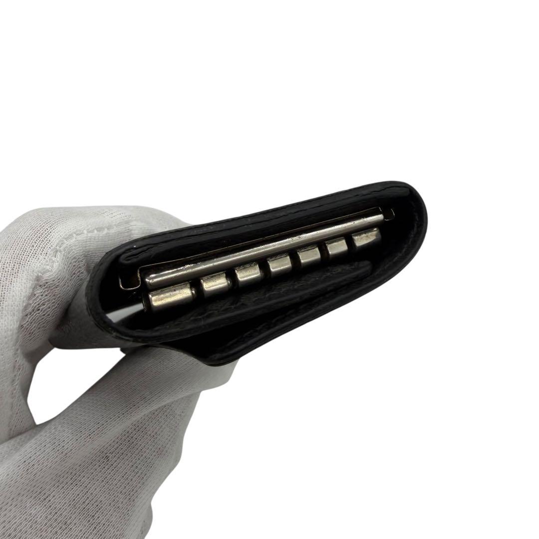 ルイヴィトン　ミュルティクレ6 ダミエ　グラフィット　6連　キーケース　黒