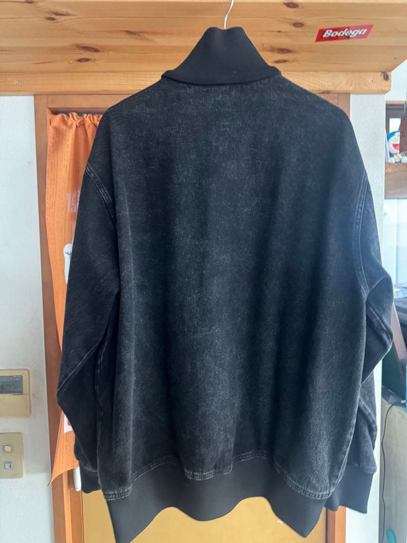 adidas DENIM ブラック FIREBIRD TRACK TOP 3XL