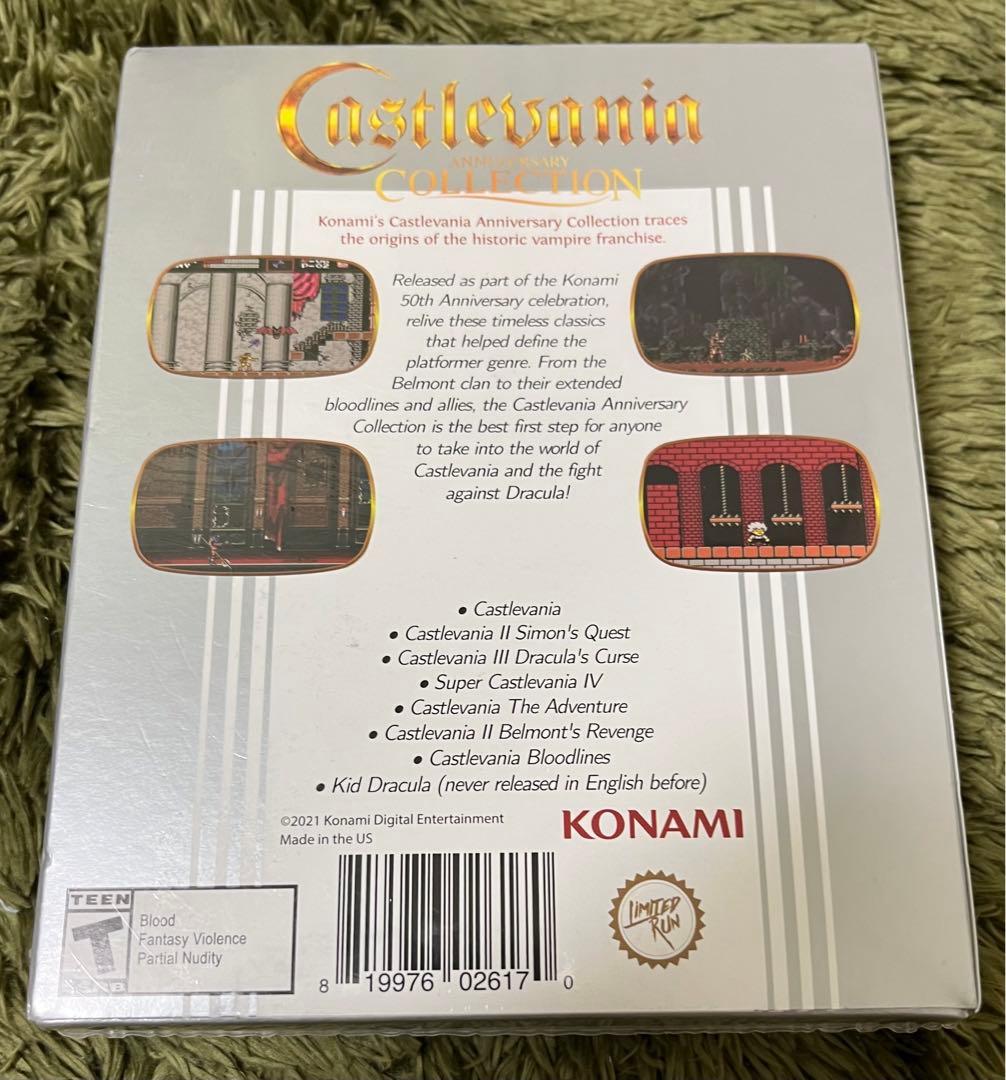 新品　北米　悪魔城ドラキュラ アニバーサリーコレクション クラシックエディション