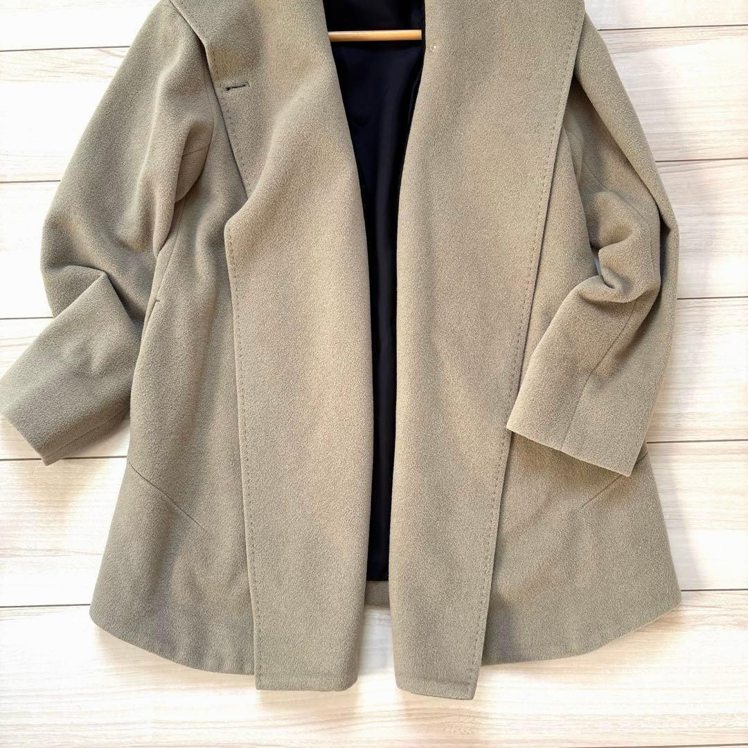 キヨコタカセ　上品コート　ミラオーウェンラベンダー　セットアップ　2点セット