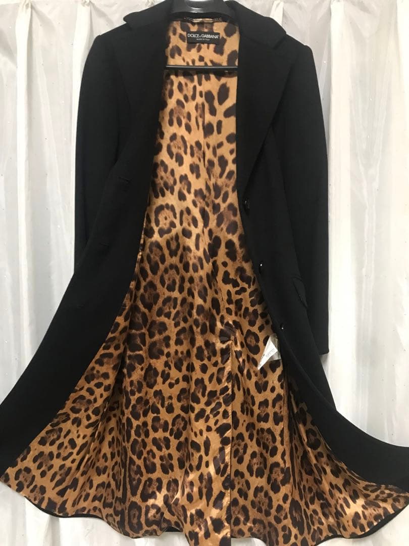 新品同様　希少　DOLCE &GABBANA カシミアコート　イタリア製　40