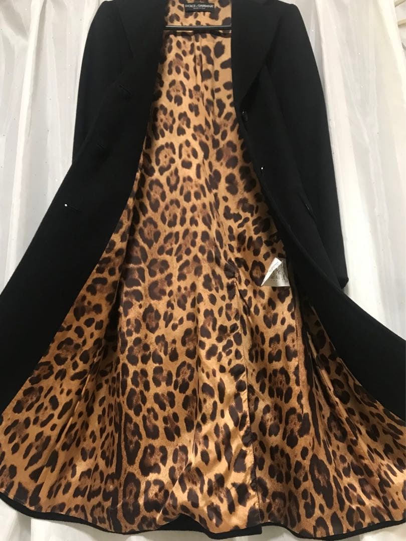 新品同様　希少　DOLCE &GABBANA カシミアコート　イタリア製　40