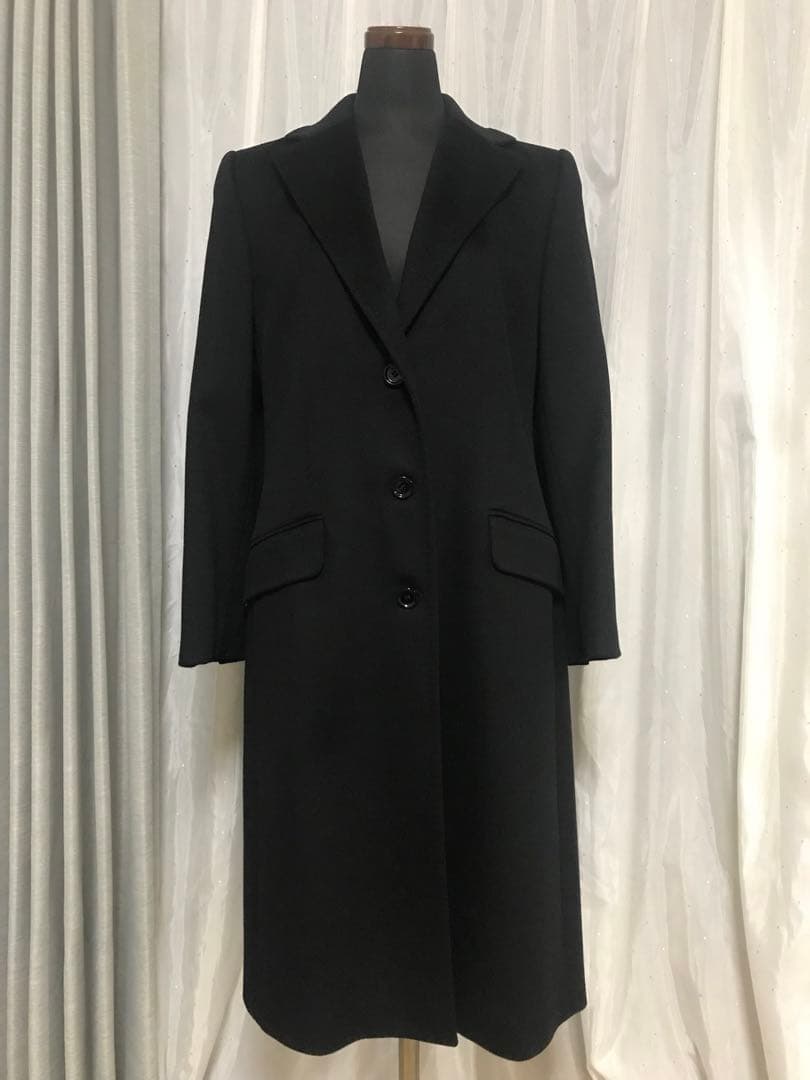 新品同様　希少　DOLCE &GABBANA カシミアコート　イタリア製　40