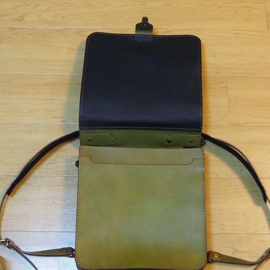 HERZ 前面3ポケット標本3wayバッグ(A-19-R) 肩当て付き　リュック