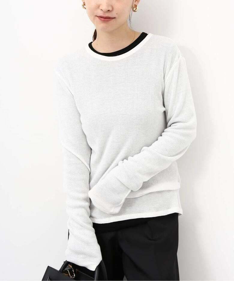 テレコ ロングスリーブ プルオーバー ドゥーズィエムクラス　新品タグ付き