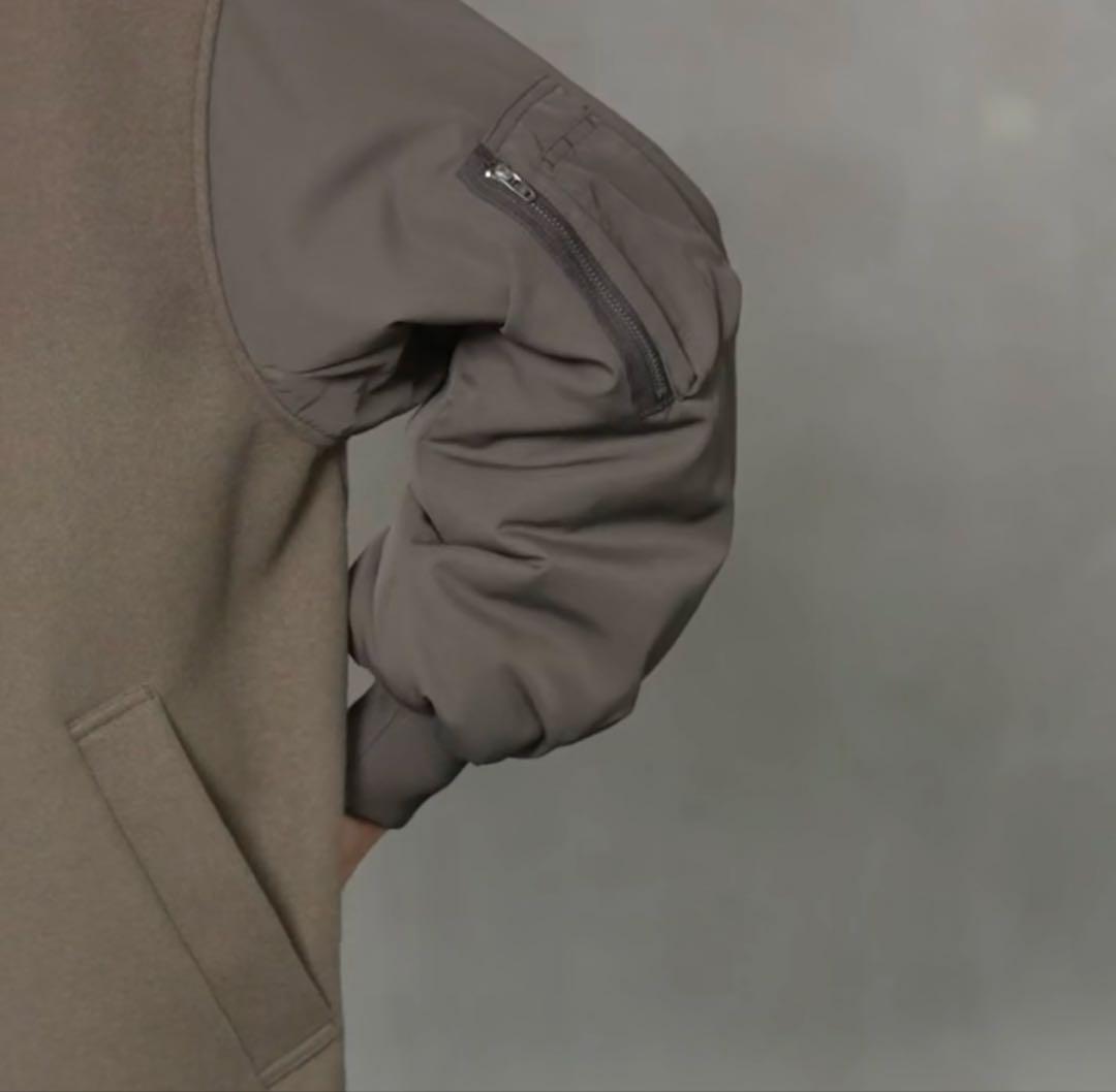 大人気！最終値下げ✴︎今季✴︎新品✴︎レプシィムドッキングロングコート✴︎モカーキ