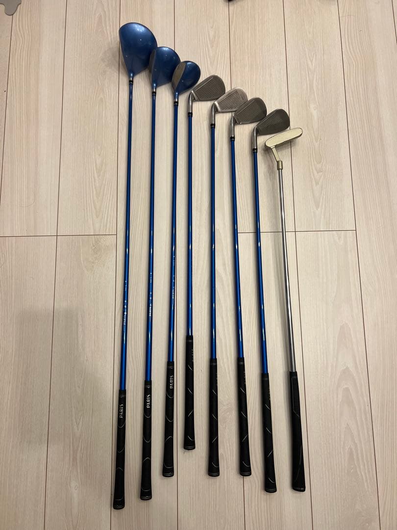 PARISレディースゴルフクラブ　8本　　ゴルフバック　セット