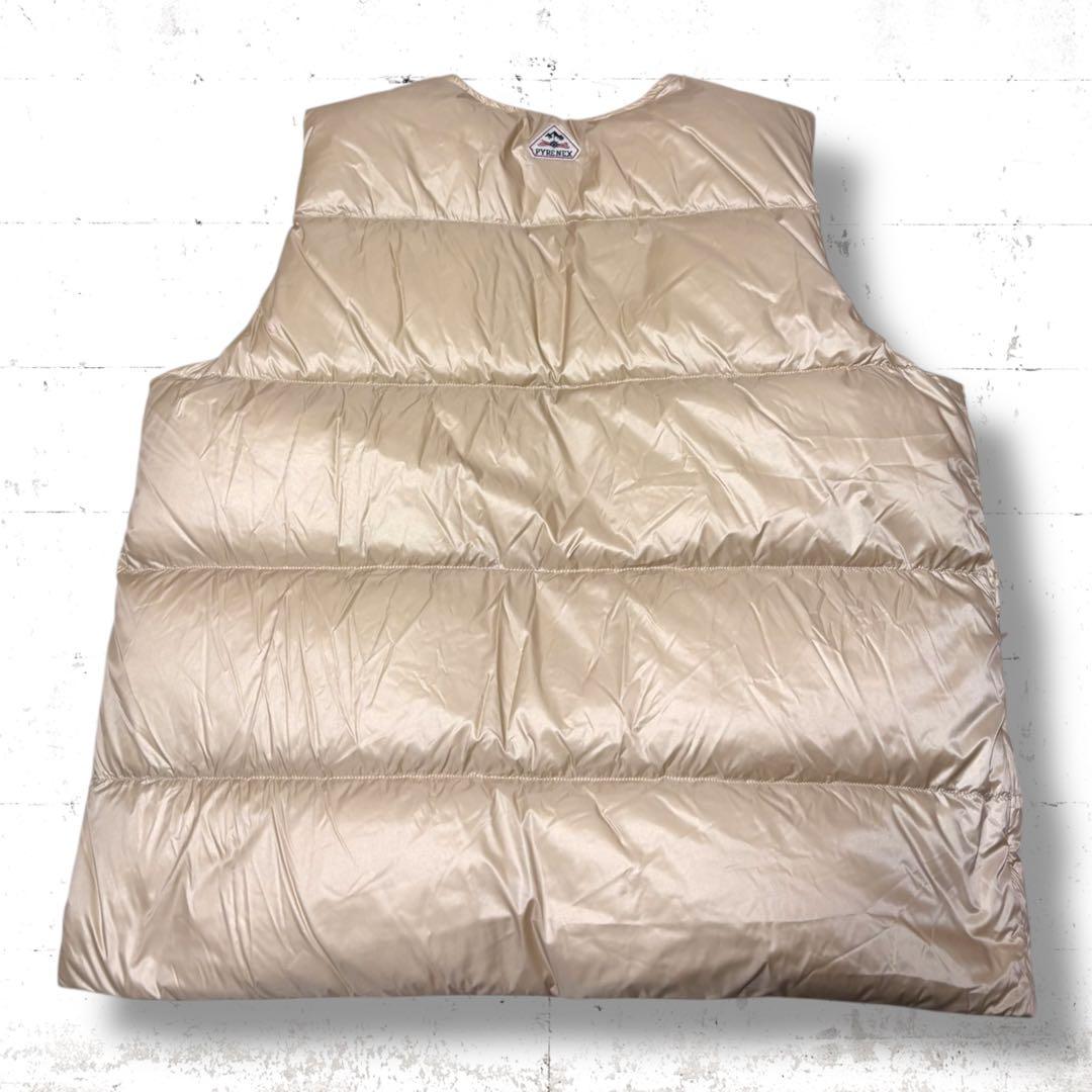 極美品　PYRENEX ダウン　ベスト　XLサイズ　ESCAPE VEST