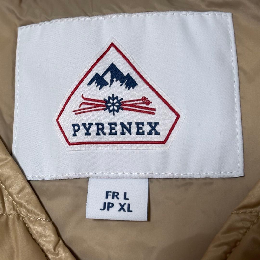 極美品　PYRENEX ダウン　ベスト　XLサイズ　ESCAPE VEST