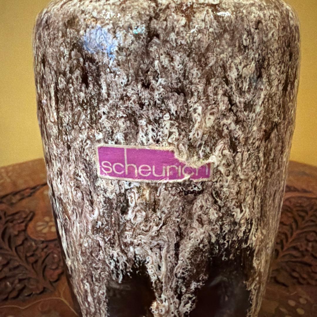 【hkさま専用】西ドイツ製　ファットラバ　ビンテージ花瓶