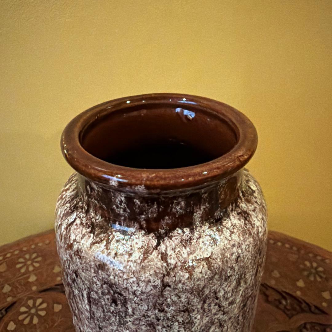 【hkさま専用】西ドイツ製　ファットラバ　ビンテージ花瓶