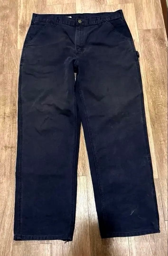 か*ま様 Carhartt カーハート ペインターパンツ ネイビー W36 US