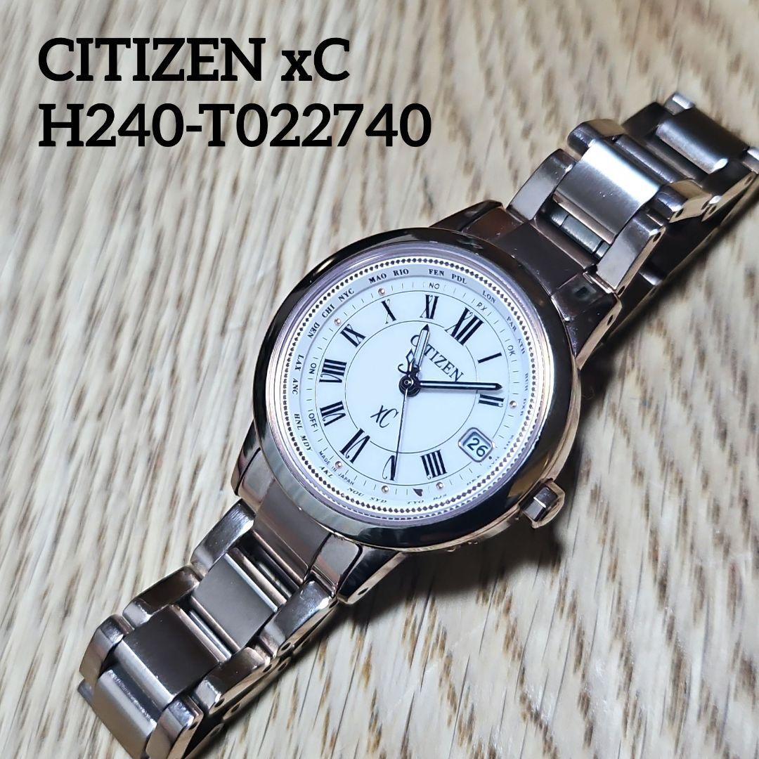 美品 CITIZEN xC EC1144-51W H240-T022740